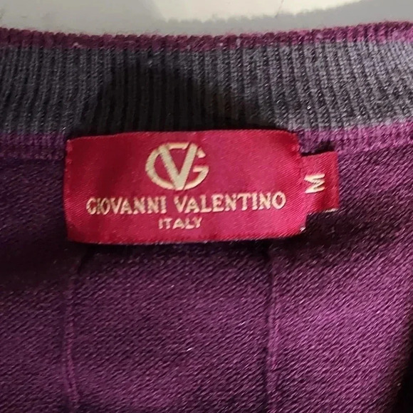 Giovanni Valentino Italy Mens Burgundy Vest Size Medium - Picture 5 of 13